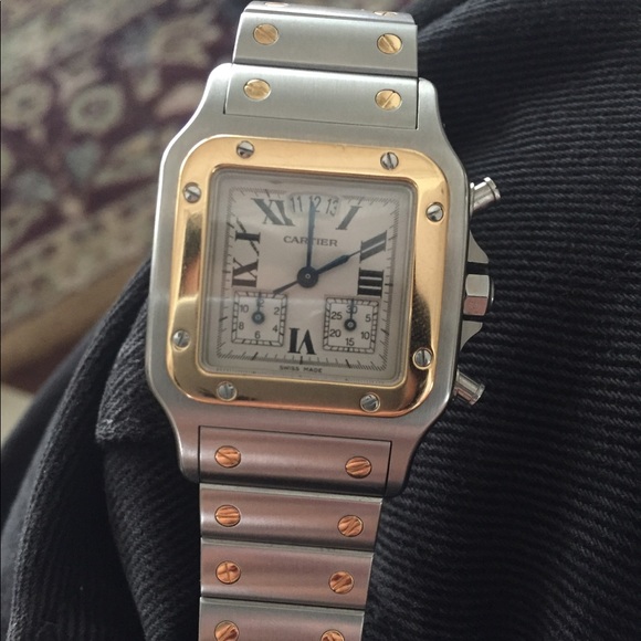 Authentic Cartier Santos 2425 Watch - Picture 7 of 7